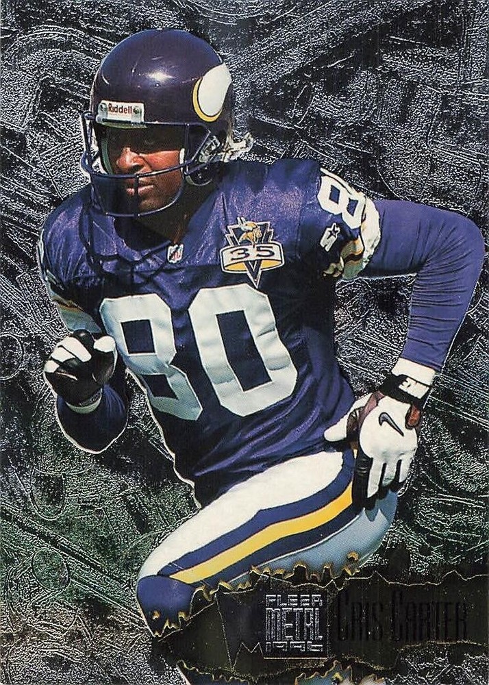1996 Fleer Metal – Cris Carter #68