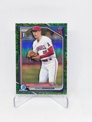 2024 Bowman Draft Chrome Ryan Johnson 1st Green Grass Refractor /99 #BDC-41