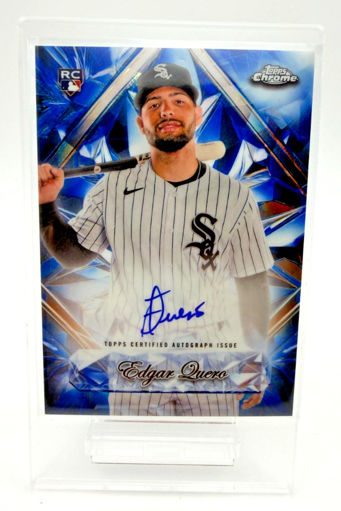 2025 Topps Chrome Sapphire Edition – Edgar Quero #SSA-EQ Auto (RC)