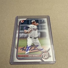 2022 Bowman Draft 1st Jake Bennett IP Auto Paper