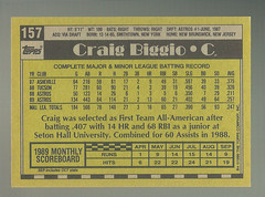 1990 Topps – Craig Biggio #157