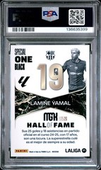 PANINI MEGACRACKS MGK LALIGA EA SPORTS SPECIAL ONE BLACK LAMINE YAMAL PSA 10