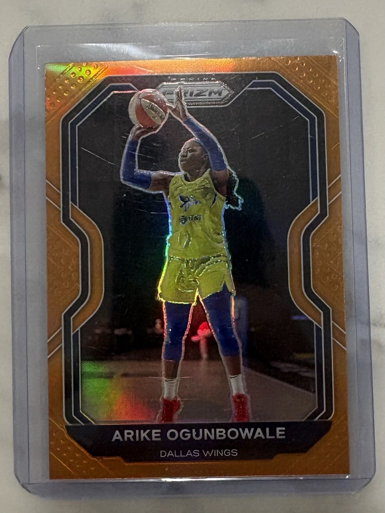 2021 Panini Prizm WNBA Arike Ogunbowale – Orange Prizms – 40/50