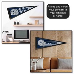 Dallas Cowboys NFL Helmet Pennant