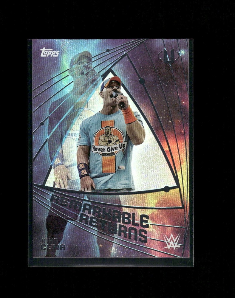2025 Topps Universe WWE John Cena #RRE-8 Remarkable Returns