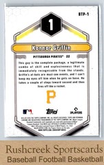 2026 Bowman #BTP-1 Konnor Griffin Chrome Bowman Scouts&rsquo; Top 100