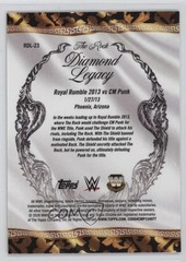 2026 Topps Chrome WWE The Rock Diamond Legacy The Rock #RDL-23 13ql