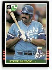1985 Leaf #95 Steve Balboni Kansas City Royals