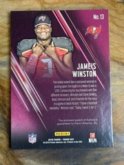2016 Panini Day Jameis Winston BCA Pink Patch /25 Buccaneers