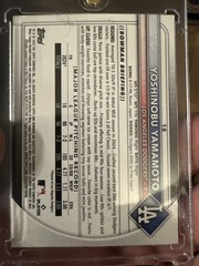 2025 Bowman – Yoshinobu Yamamoto #18 Fuchsia /299