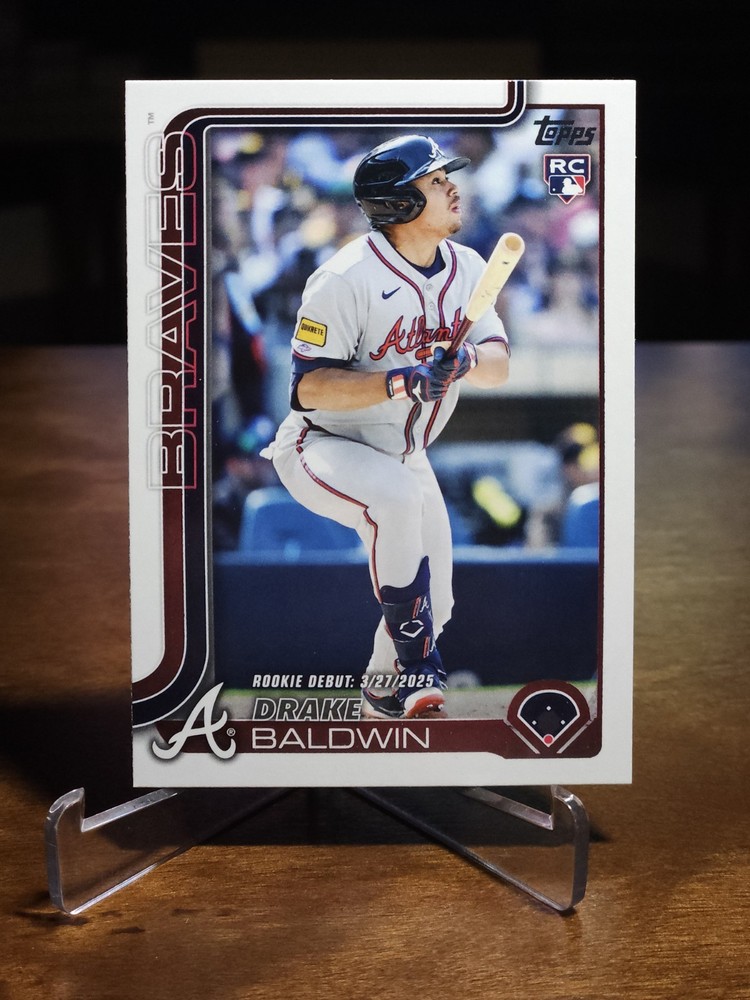 2025 Topps Update Series – Rookie Debut Drake Baldwin #US113 (RC) Braves