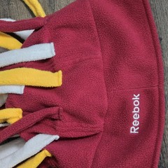 Vintage Reebok NFL Washington Redskins Fleece Dreadlock Mohawk Winter Hat Osfm