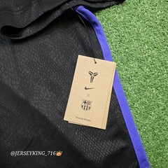 Nike FC Barcelona x Kobe Bryant Pre-Match away Shirt 2025/2026 Black Mamba