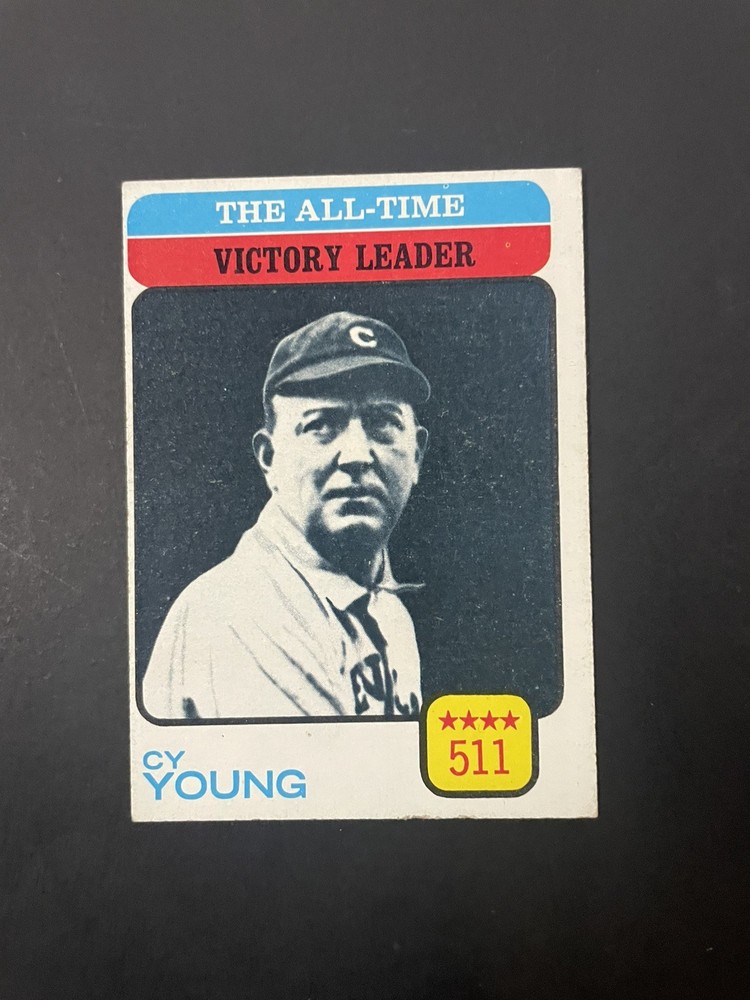 1973 Topps The All-Time Victory Leader – Cy Young #477 Cleveland Indians