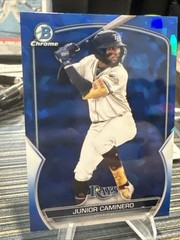2023 Bowman Chrome Sapphire Edition – Prospects Junior Caminero #BCP-162 (RC)