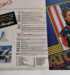 Ski Magazine 1984 Lot (6) XIV Olympic Specials Poster 85 Buyers Guide Mahre