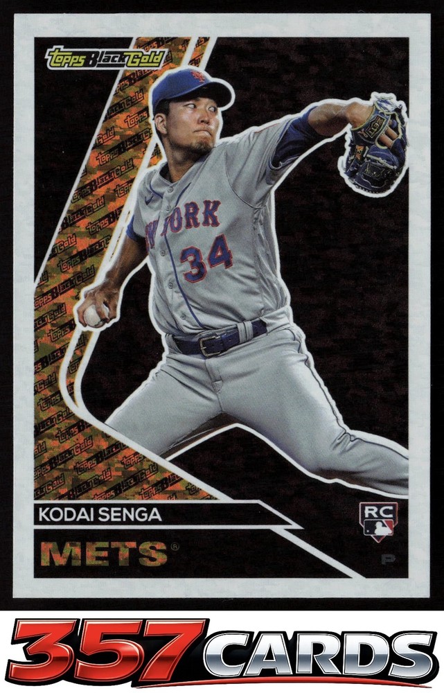 2023 Topps Update Kodai Senga Topps Black Gold #BG-17