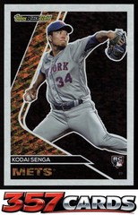 2023 Topps Update Kodai Senga Topps Black Gold #BG-17