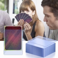 50-200pcs 3X4 Top Loaders 35pt Rigid Sleeves Standard Sized Trading Sports Cards
