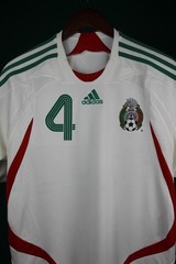 Mexico Jersey Adidas Season 2007 MEDIUM #4 R. MARQUEZ