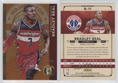 2015-16 Panini Gold Standard AU 36/79 Bradley Beal #114 0f8