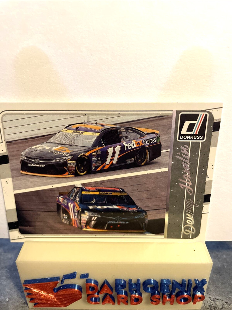 Denny Hamlin 2017 NASCAR Panini Donruss Duals #112