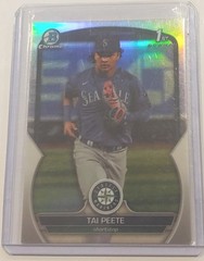2023 Bowman Draft Tai Peete 1st Bowman Refractor No. BDC-28