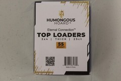 (25) Humongous Hoard 3&Prime; x 4&Prime; Premium Eternal Connection 55Pt Thick Top Loaders