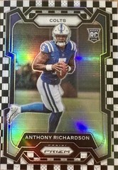 2023 Panini Prizm NFL Football Green Ice Prizm SEALED PACK Checkerboard Parallel