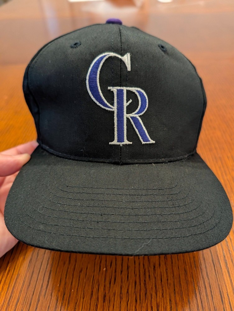 Vintage Colorado Rockies Baseball Cap Hat 90s American Needle Snapback