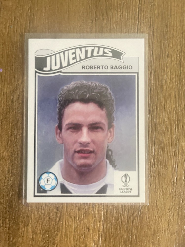 2026 Topps Living Set UEFA Europa Roberto Baggio #867 Juventus