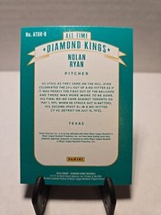 2020 Panini #ATDK-8 Nolan Ryan All-Time Diamond Kings HOF Insert Legend 090624