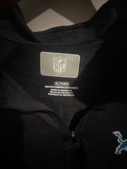 Detroit Lions Dri-FIT Quarter-Zip Performance Pullover