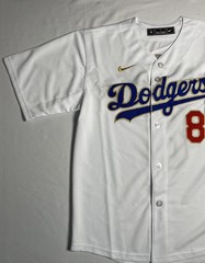 Los Angeles Dodgers Enrique &lsquo;Kike&rsquo; Hernandez #8 Woman&rsquo;s Gold Collection Jersey