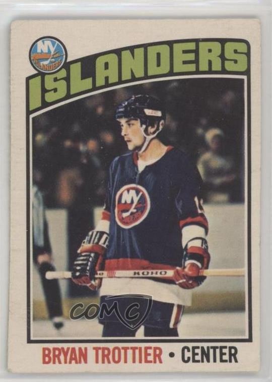 1976-77 O-Pee-Chee Bryan Trottier #115 Rookie RC HOF lb9