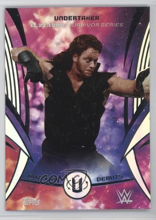 2025 Topps Universe WWE Dazzling Debuts Undertaker #DDE-8 9cf
