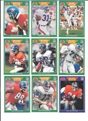 1989 Pro Set Football Trading Cards / You Choose #s 1 – 187 / mb56