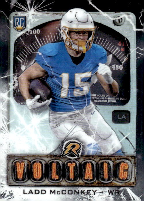 2024 Topps Resurgence #V-12 Ladd McConkey Voltaic