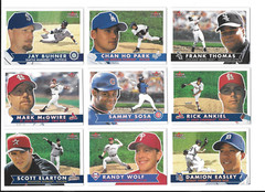 2001 Fleer Tradition Baseball Trading Cards / Choose #s 201 – 450 / mb33