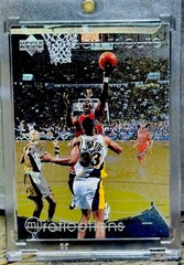 Michael Jordan Card 90’s INSERT RAINBOW HOLO FOIL RARE SSP 🔥 BULLS JERSEY #23
