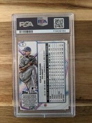 2023 TOPPS COSMIC CHROME 69 COLE RAGANS | BLACK ECLIPSE | /10 | PSA 9