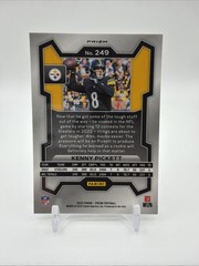 Kenny Pickett 2023 Panini Prizm WHITE & BLACK Checkerboard SSP – STEELERS NFL💥