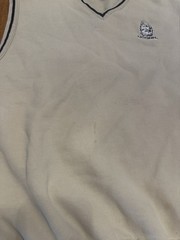 Vintage UConn Huskies Sweatshirt Sweater Vest XL Preppy Retro Logo