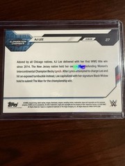 *READY TO SHIP* AJ Lee – 2026 WWE Topps NOW® – #27
