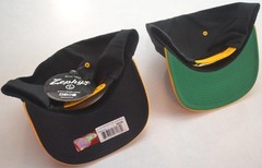 Pair of (2) Iowa Statehood 32/5 Hawkeyes Black Snapback Mens Hat Cap New w/ Tags