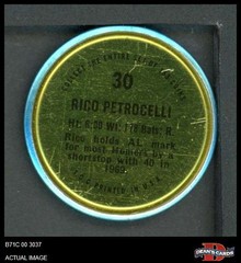 1971 Topps Coins #30 Rico Petrocelli Red Sox 5 – EX