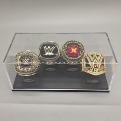 WWE Wrestling Championship Hall Of Fame Ring Set With Display Case. 🇺🇸