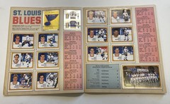 1988-89 Panini Hockey Stickers Complete Set in the Album