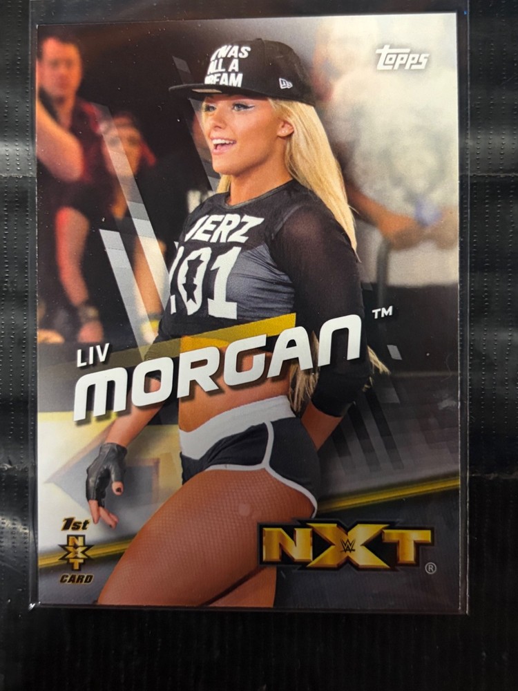 2016 Topps WWE Divas Revolution Liv Morgan #41 NXT Rookie RC 1st Card XRC