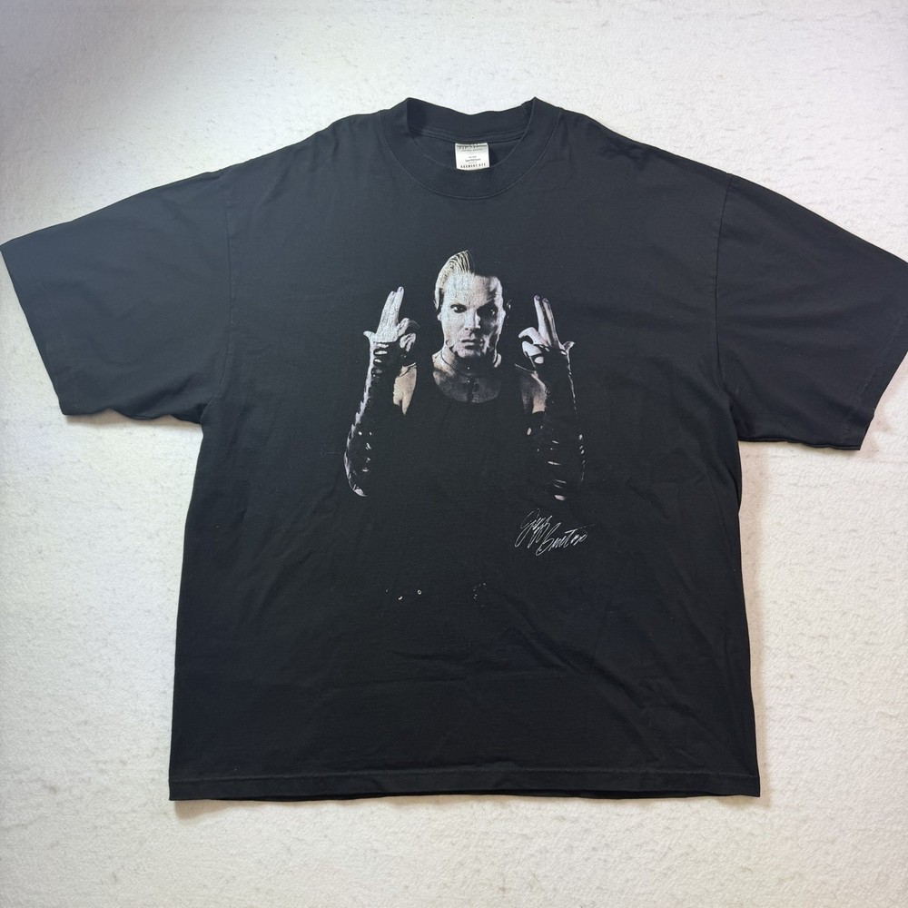 WWF WWE Hardy Boyz T-Shirt Wrestling Attitude Era Matt Jeff Lita Men’s Size 2XL